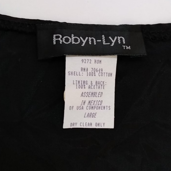 Vintage Santa Vest Ugly Christmas Robyn-Lyn sz L - Picture 4 of 6